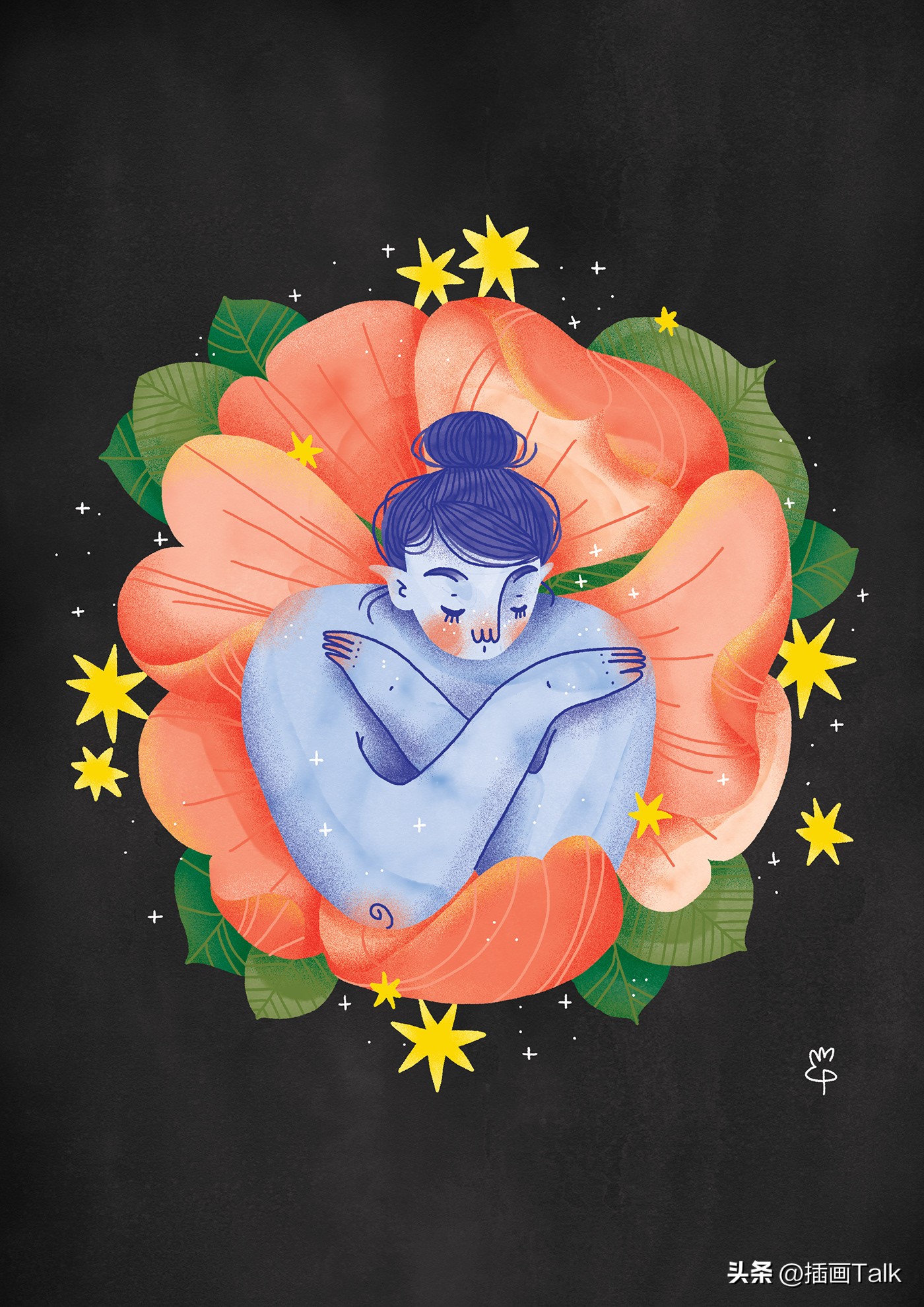 巴西插画大师手绘稿,巴西插画师gabriel图