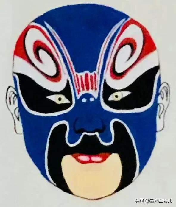 京剧脸谱大全图片欣赏,最好看的京剧脸谱图片大全