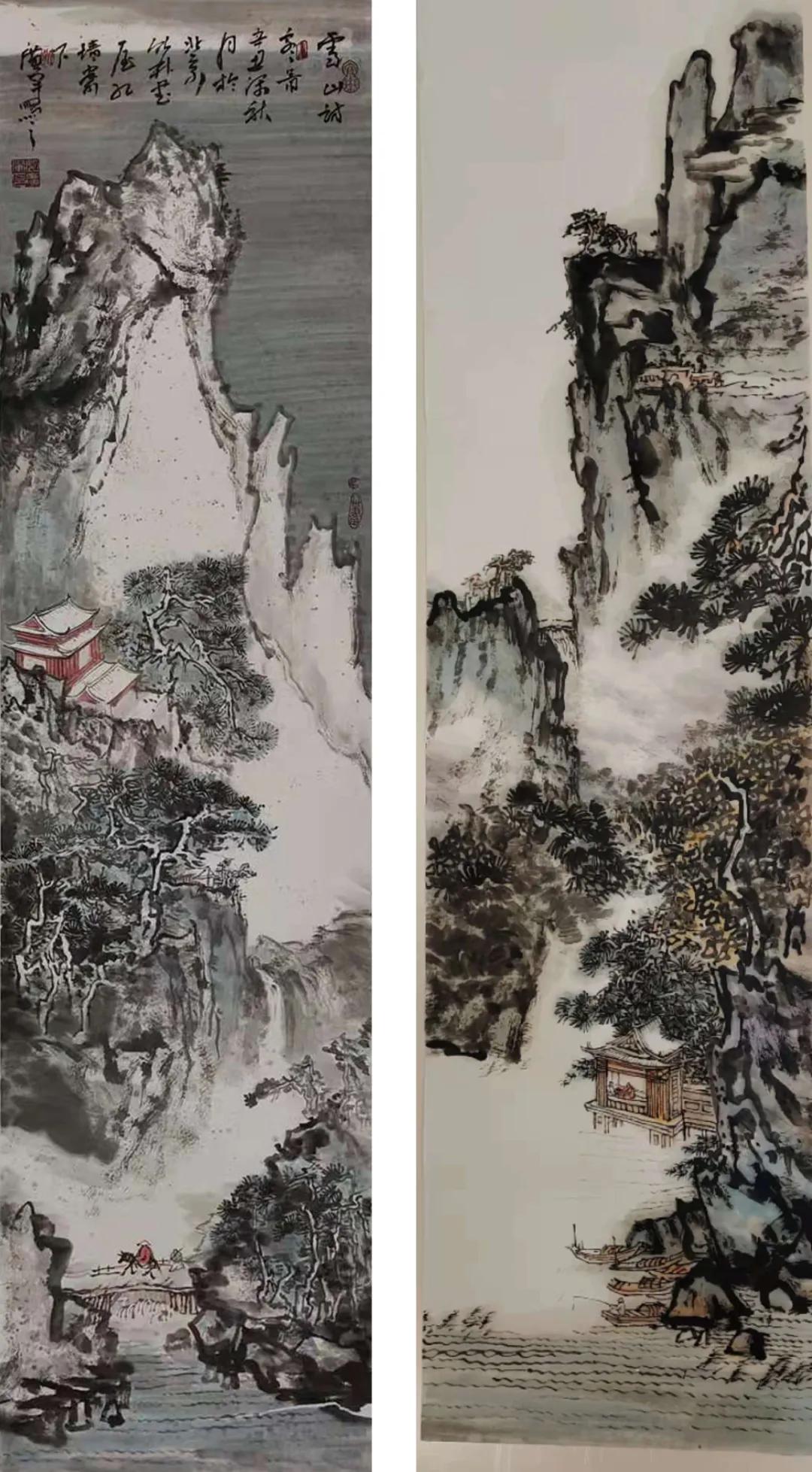 姬广军水墨画欣赏,中国著名艺术家姬广军