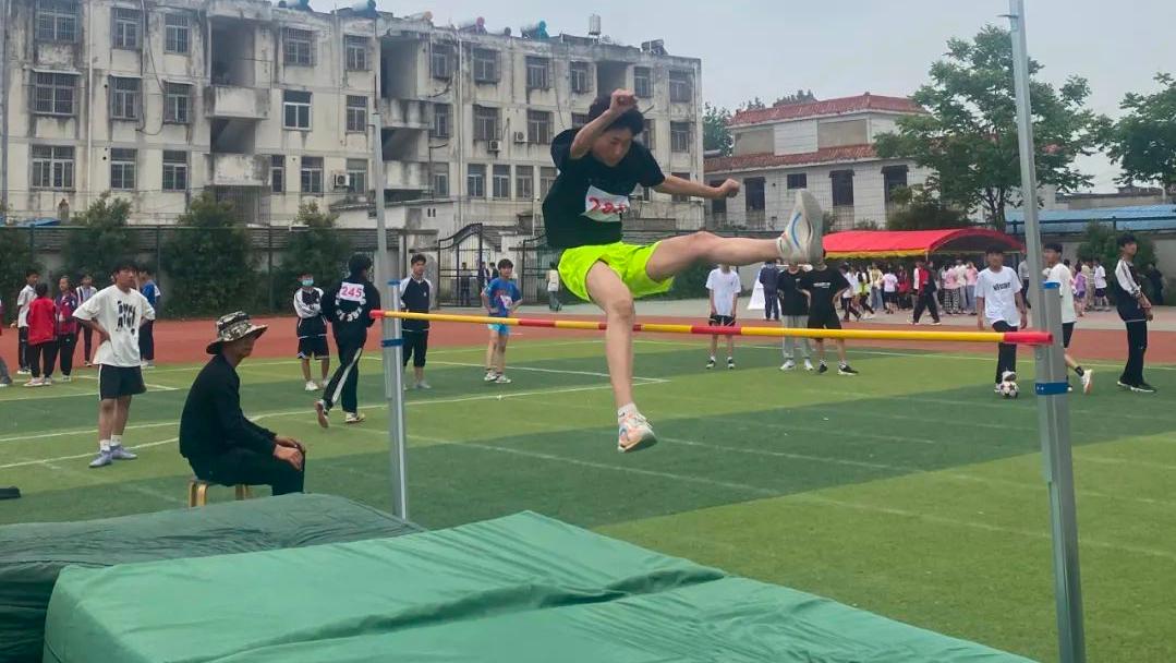 阜南县曹集镇中心学校趣味运动会,叮咚运动会