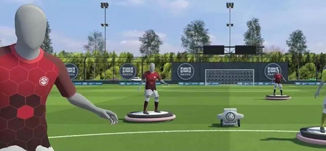 足球静态动态训练,壮观一幕