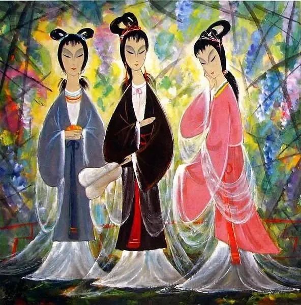 张大千最好的4幅画,盘点张大千的50幅作品