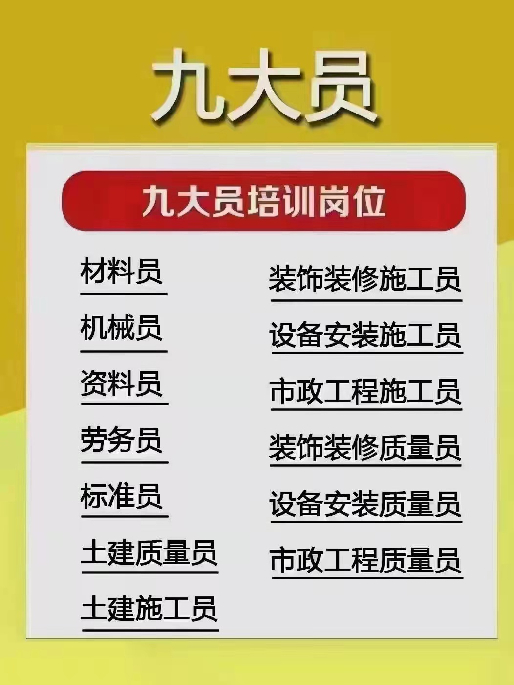 四川建设厅八大员报名流程,四川九大员报考需要培训吗