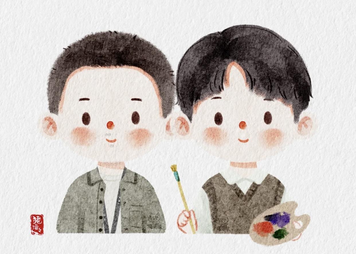 影视剧中的插画,影视剧里的人物插画