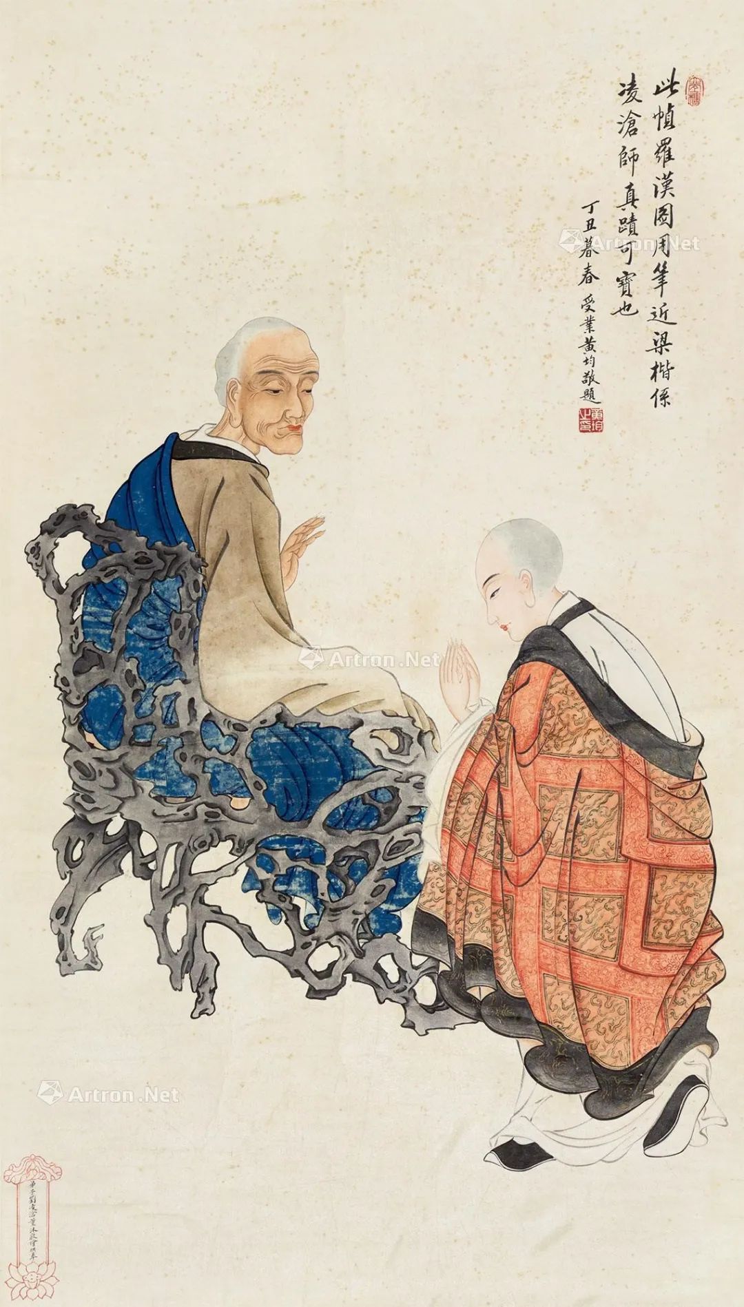 现代著名画家刘凌沧人物作品欣赏,刘凌沧中国工笔人物画技法