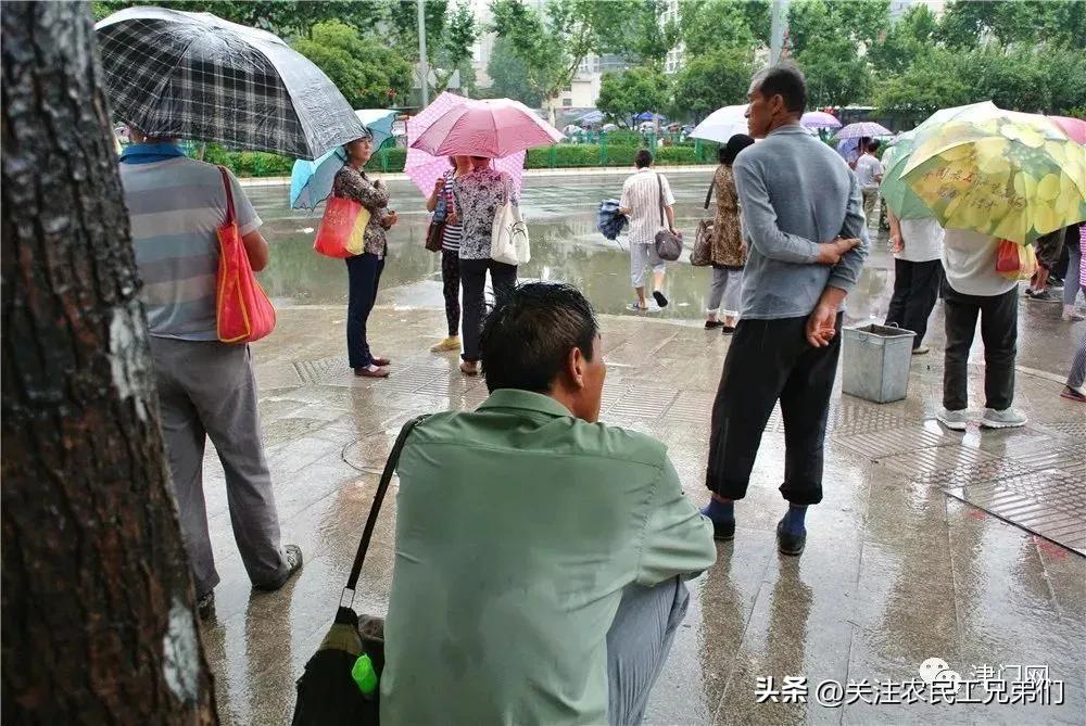 小雨中的劳动,青岛振华路劳务市场在什么位置
