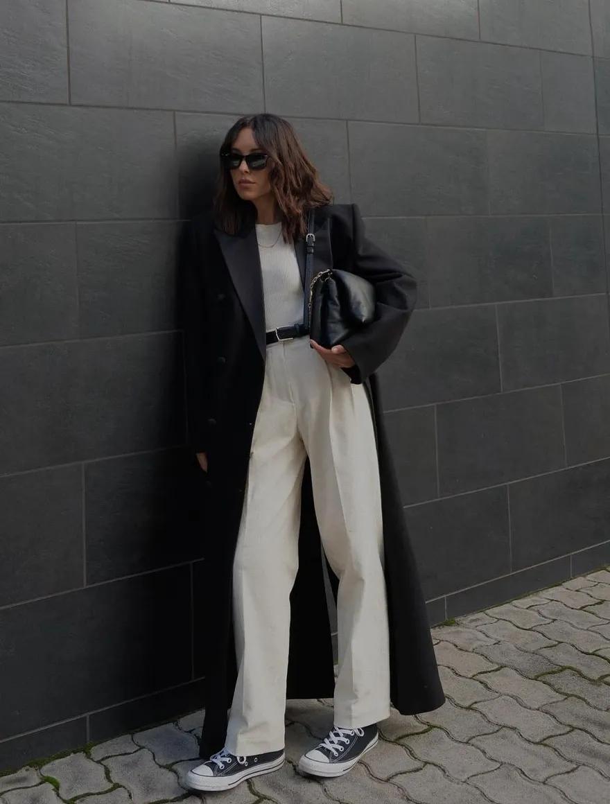 收藏大衣的方法和技巧,大衣穿搭150显高显气质