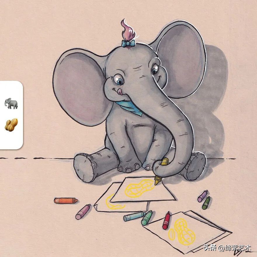 这组“符号”插画火了，你尽管出题，画不出来算我输