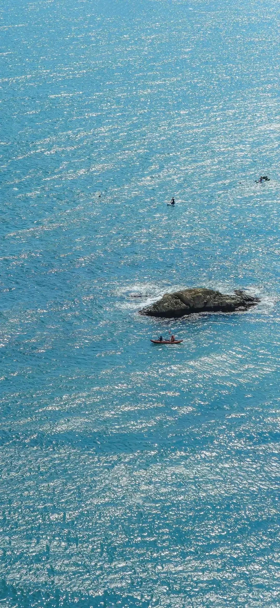 美丽的碧海蓝天壁纸,2018蓝色大海夏天壁纸