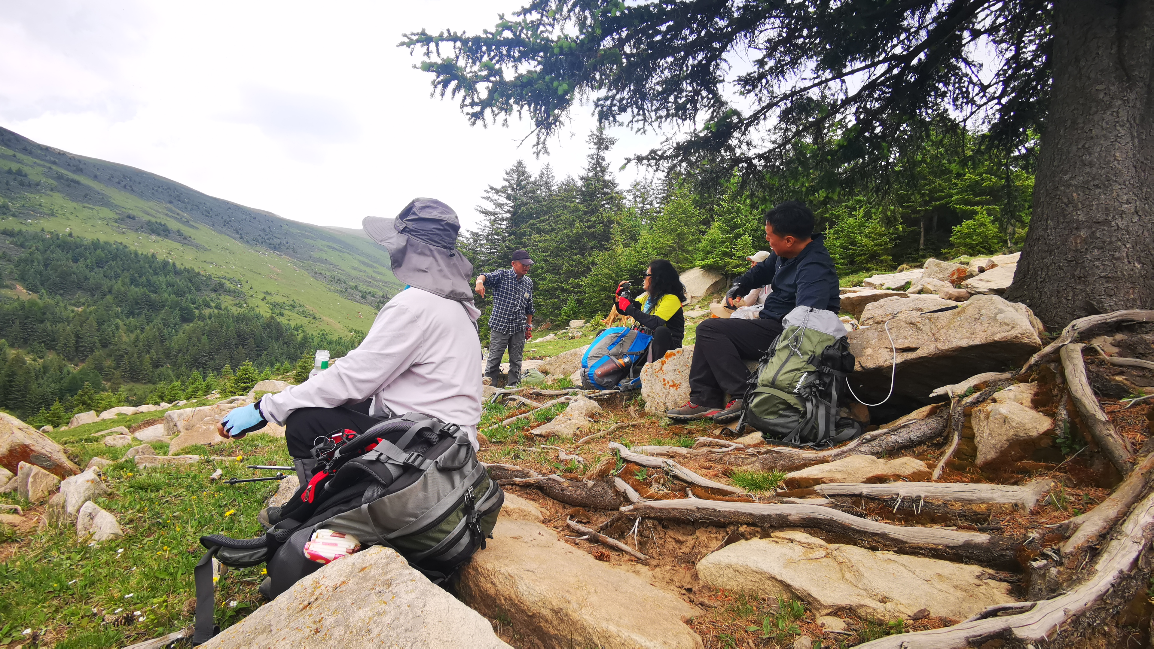 端午节五台山三日大五朝台第二天（西台-中台-插旗台-澡浴池）