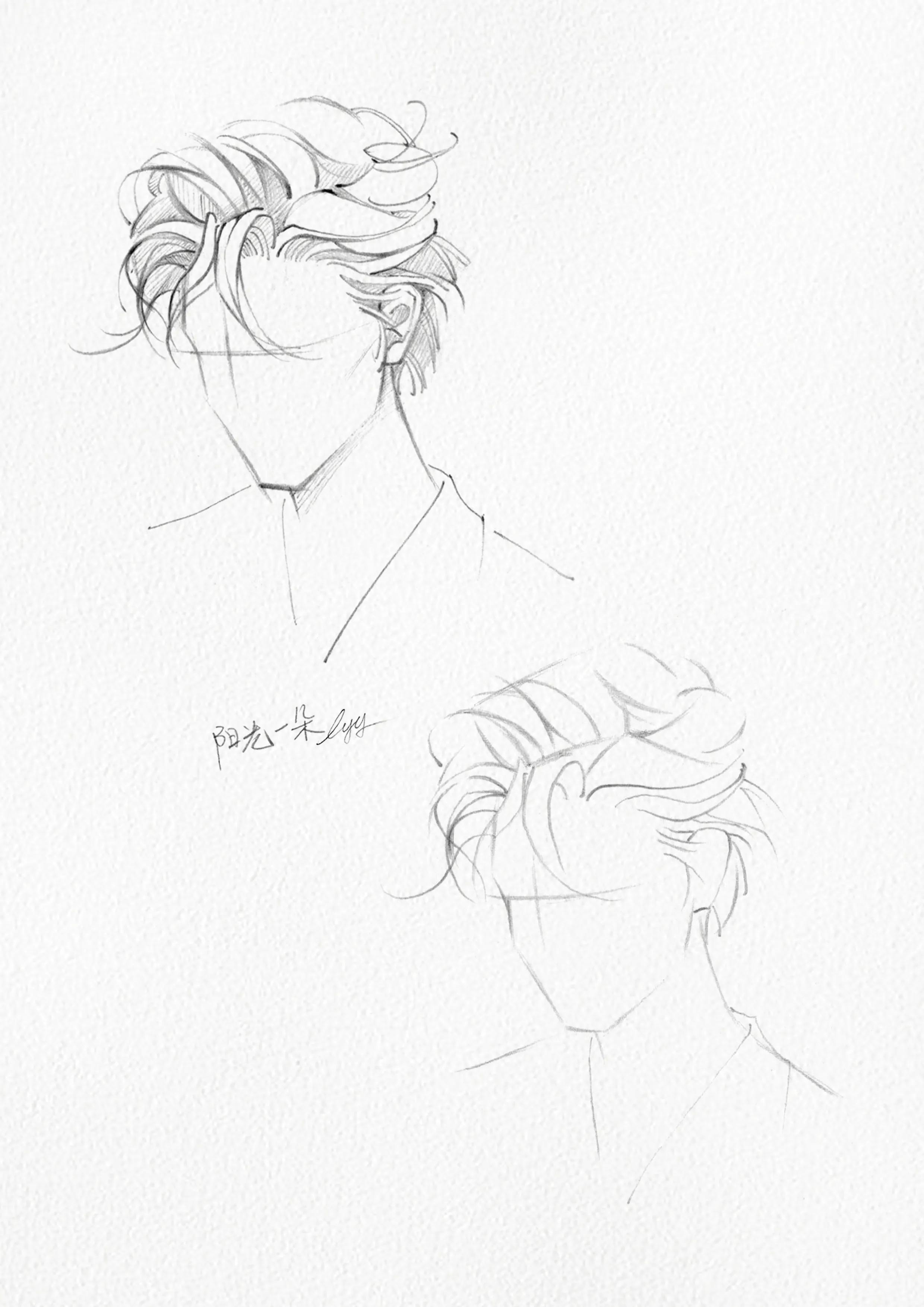 男生分头发型修剪教程,男生自己打理发型教程