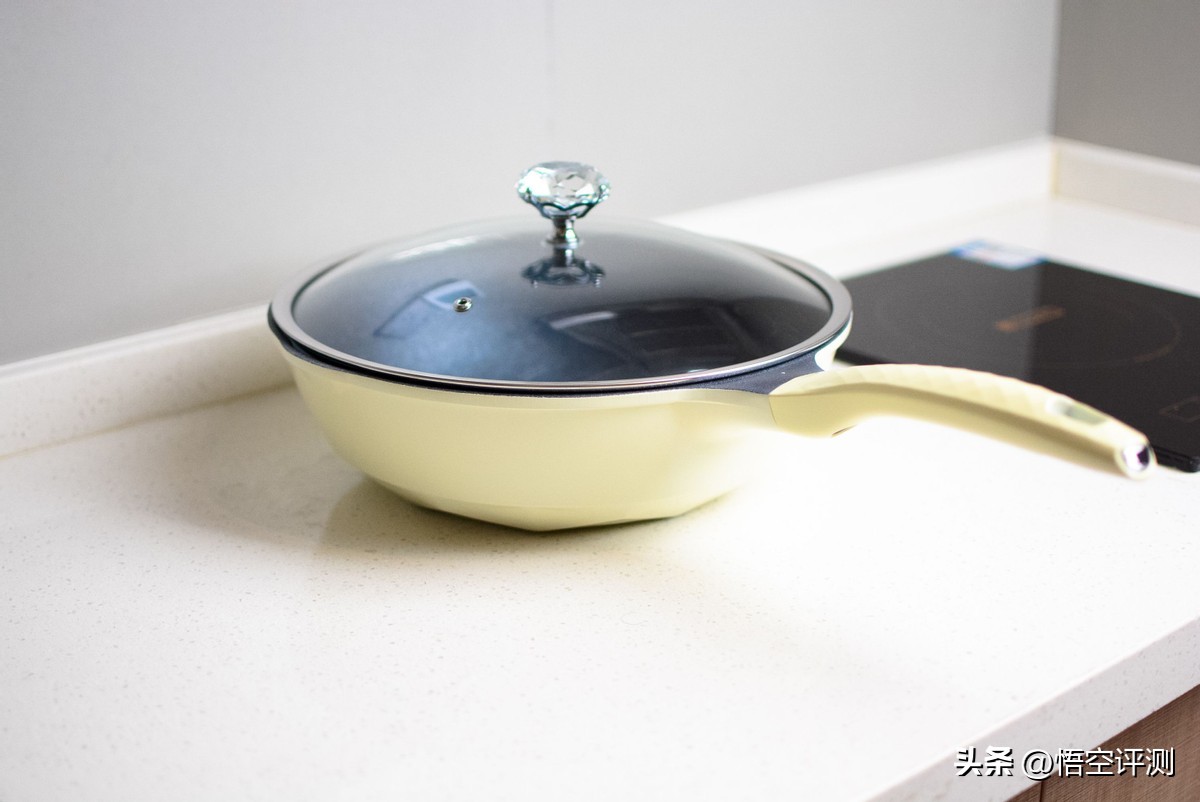 无涂层陶瓷锅不粘锅32cm,平底锅不粘锅推荐陶瓷