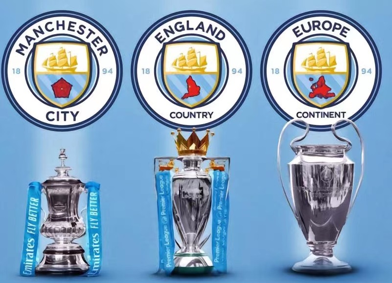 曼城欧冠坎坷之路蓝月亮终将升起,曼城从落后到逆转