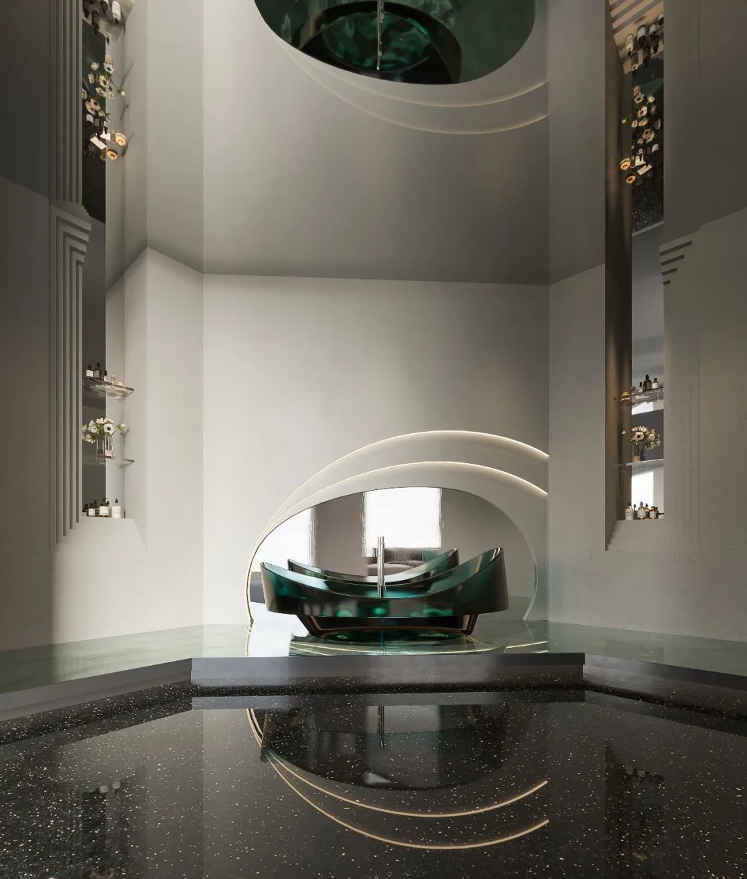 中兮室内设计案例赏析：1000㎡展厅设计—艺术的推演，从生活开始