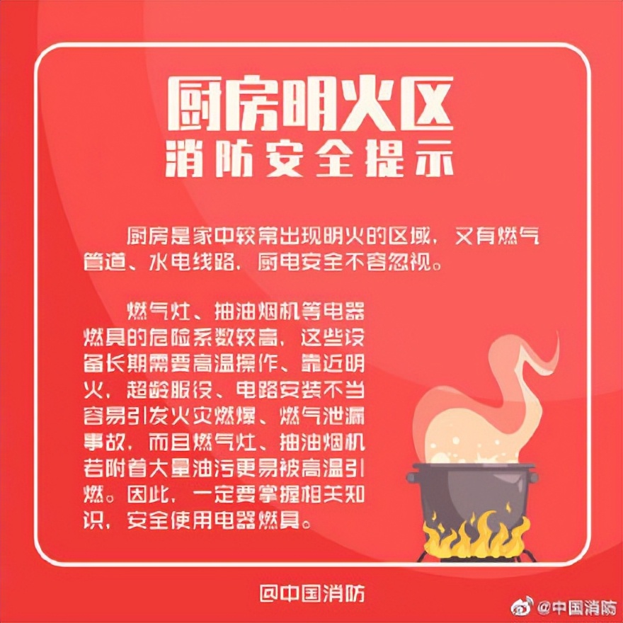 厨房的防火原则,厨房防火注意事项及安全