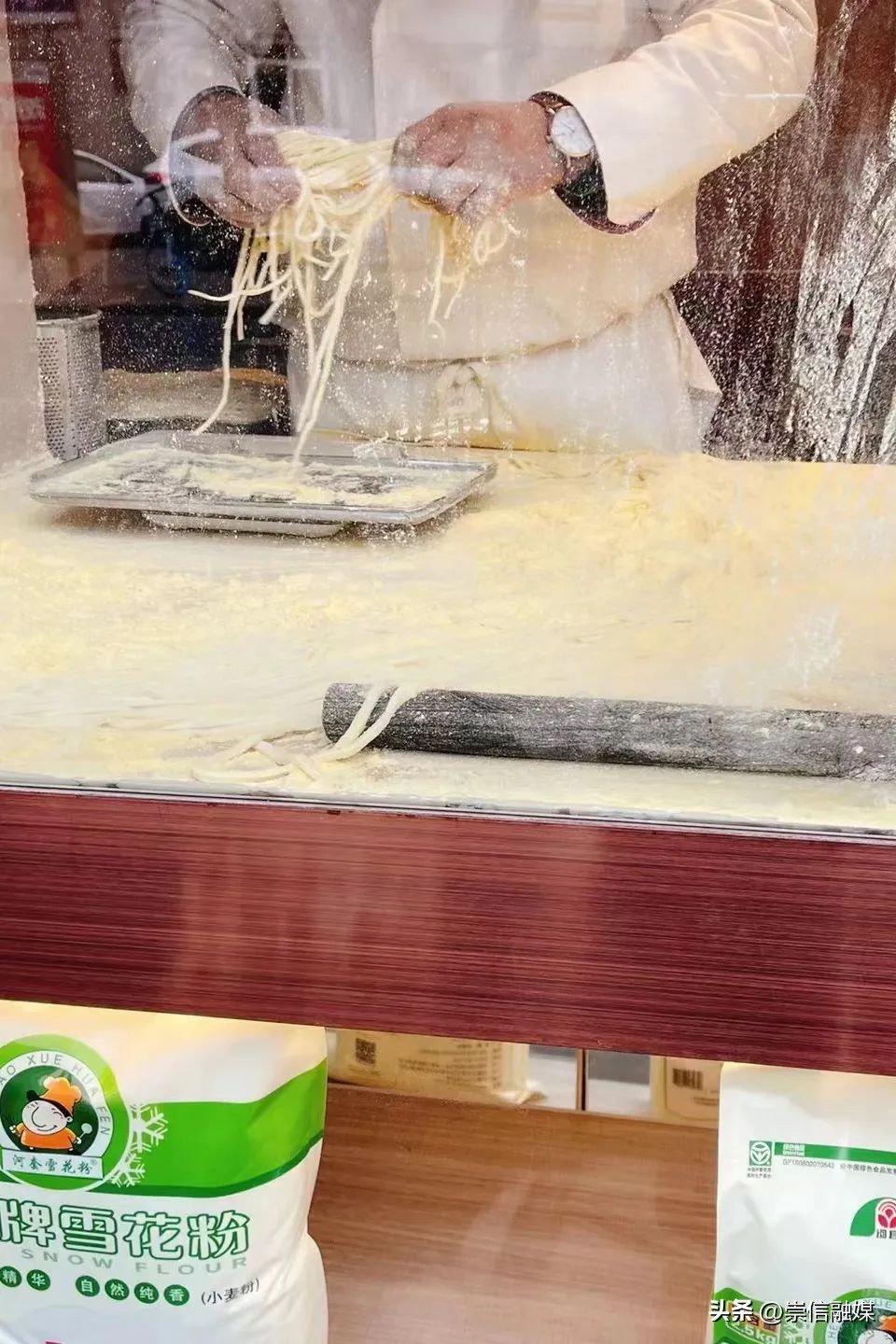 天津人最爱的捞面,天津早餐捞面