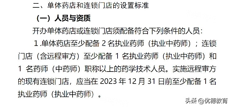 广东开单体药店要几个执业药师,药店要配几名执业药师