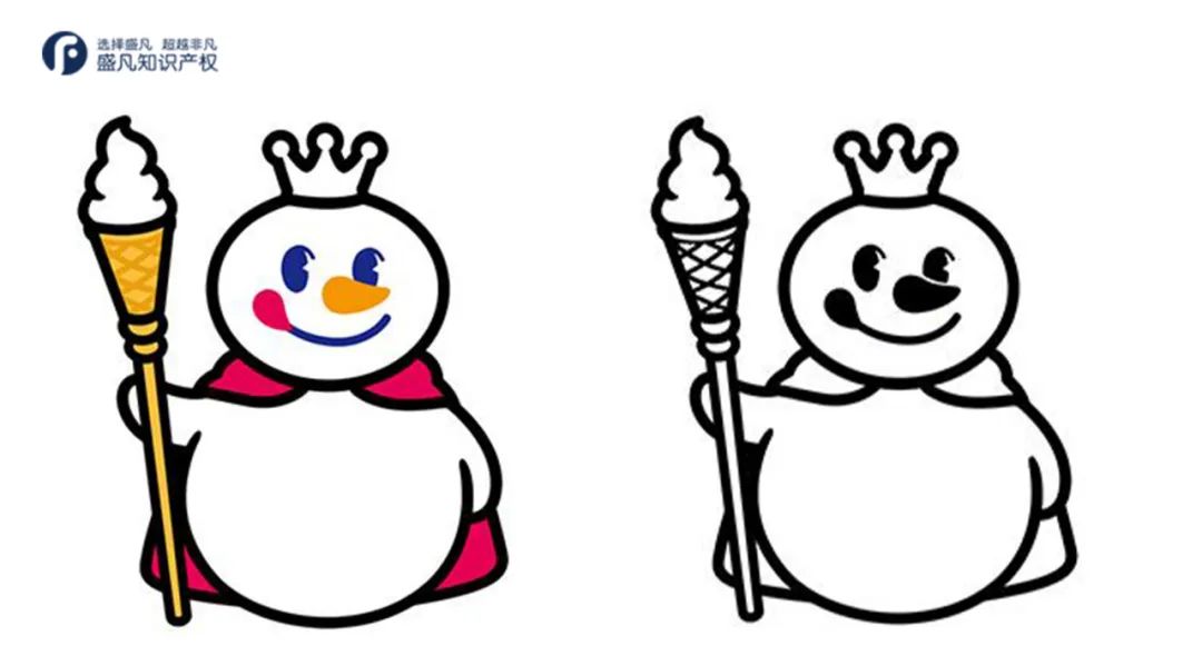 持续40℃高温，“雪王”也晒黑！商标能随意更改颜色吗？