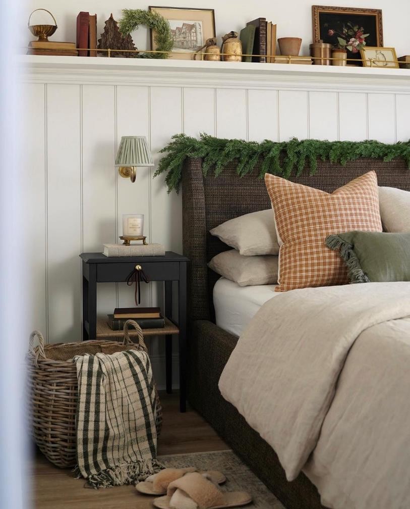 高级感原木风客厅设计,英国女子装修新房