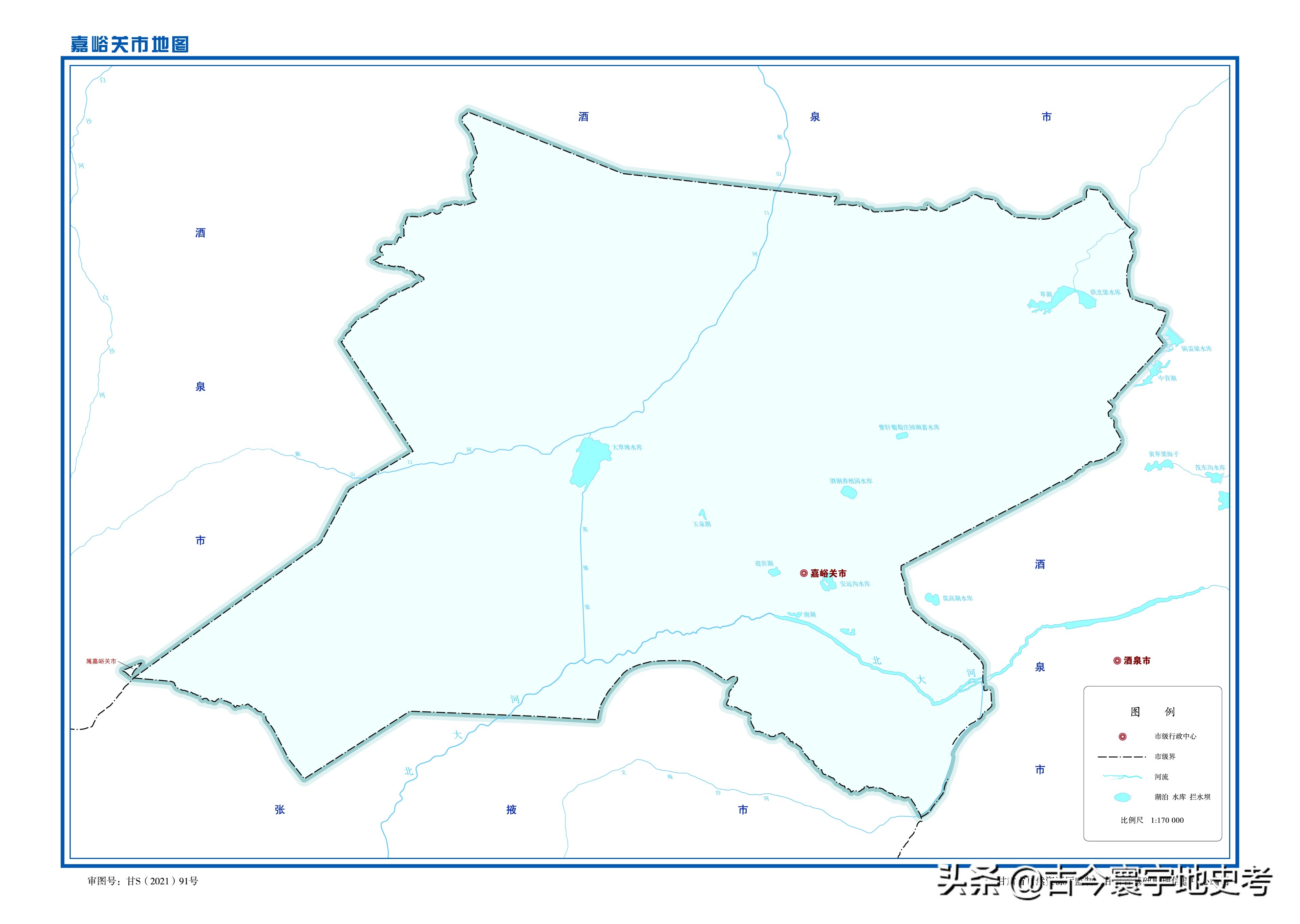 甘肃省各市州县地图,甘肃省旅游交通地图