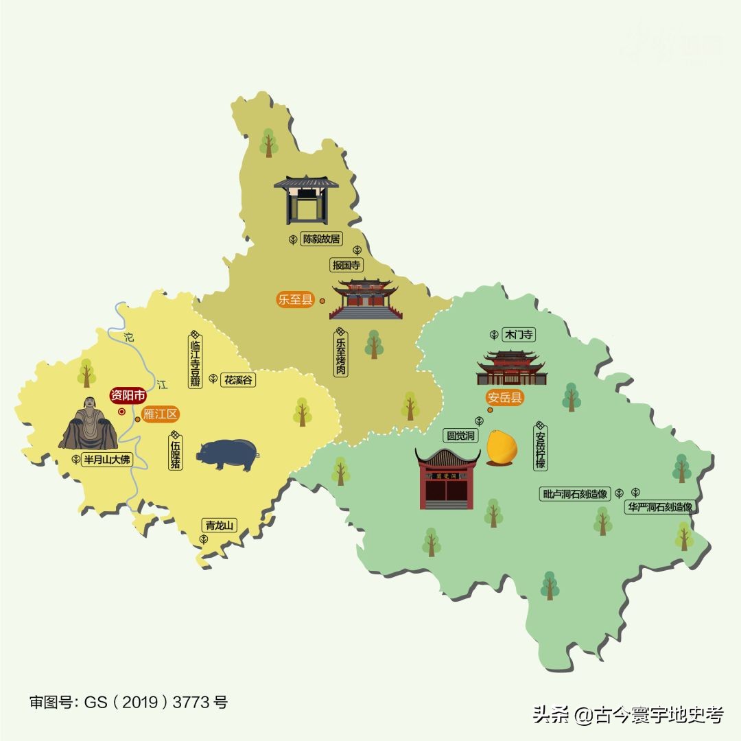 四川省各区县市地图,四川省各市县的详细地图