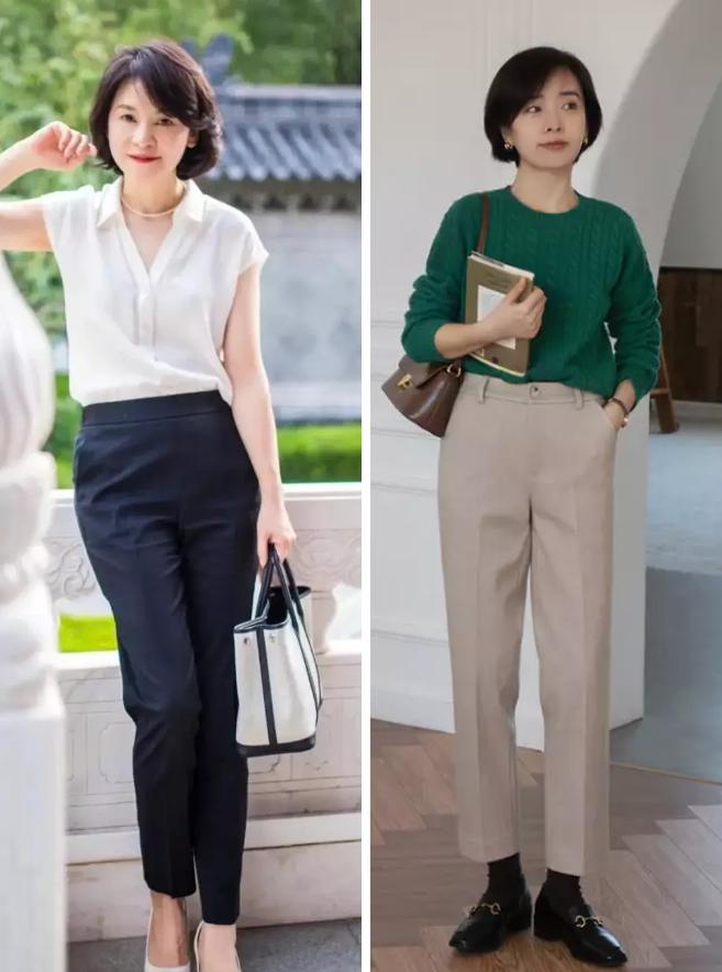 女人别总穿黑色这4种裤子减龄,等你老了也尽量别穿这几种衣服