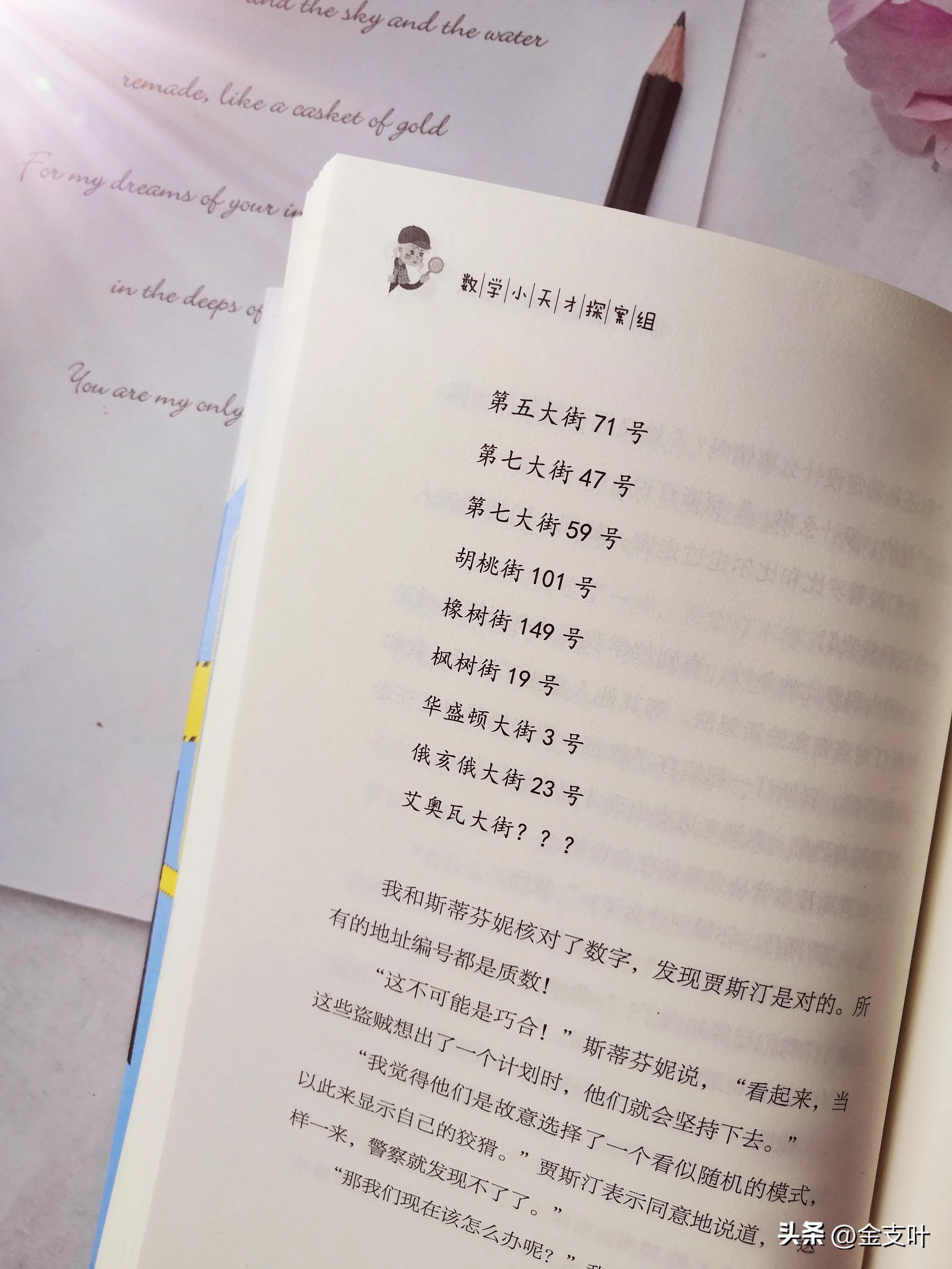 数学小天才探案组推荐理由,数学小天才探案组读书笔记