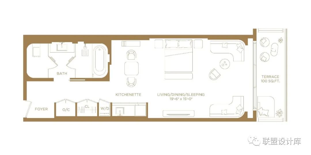国外设计平面方案,顶级大师平面布局
