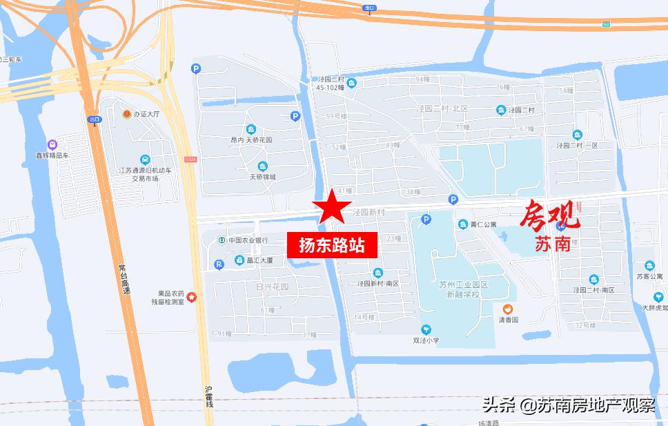 详细的园区地铁6号线站,6条地铁新线104个站点名称公布