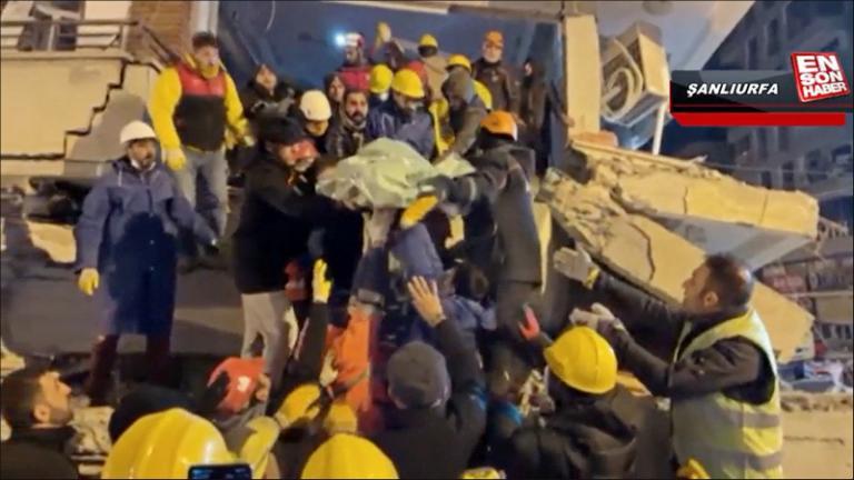 叙利亚地震后变成一片废墟的图片,土耳其震后现状媒体人讲解