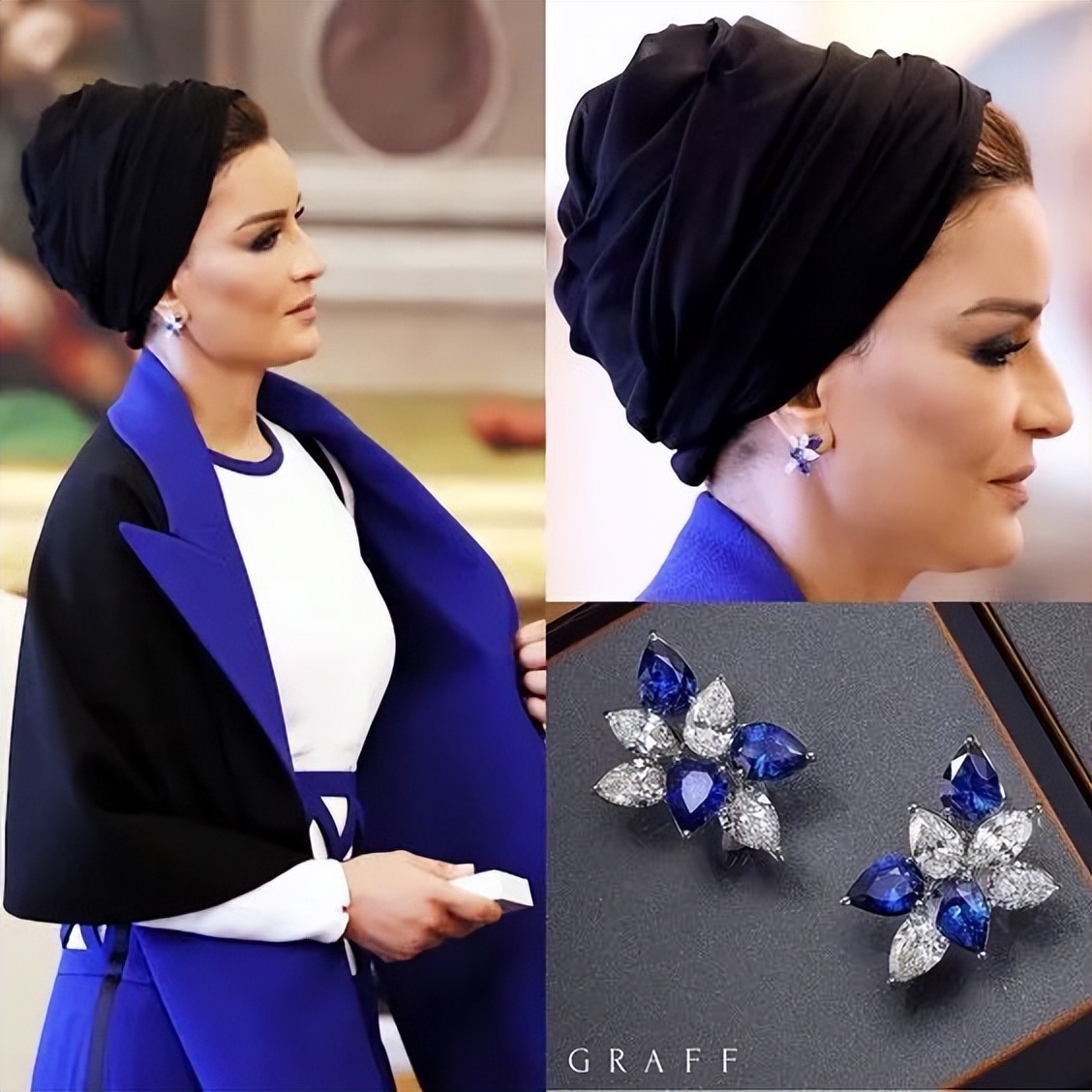 深扒卡塔尔王妃的珠宝盒，竟然发现了温莎公爵夫人的拍卖真品