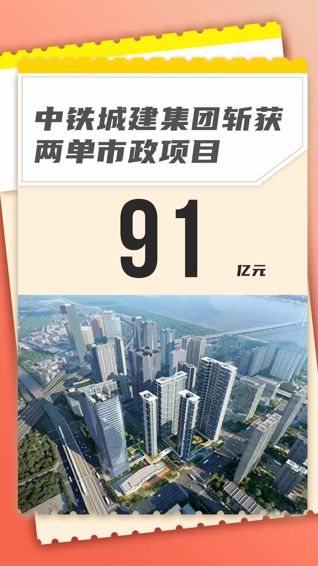 中铁城建集团中标1900亿,中铁建工集团100亿项目