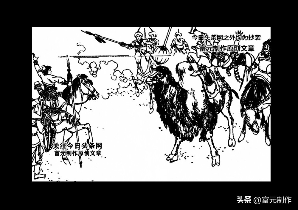 他是岳家军的神弹小将岳震，绝技扬威救王彪，巧得金锤大败铜锤将