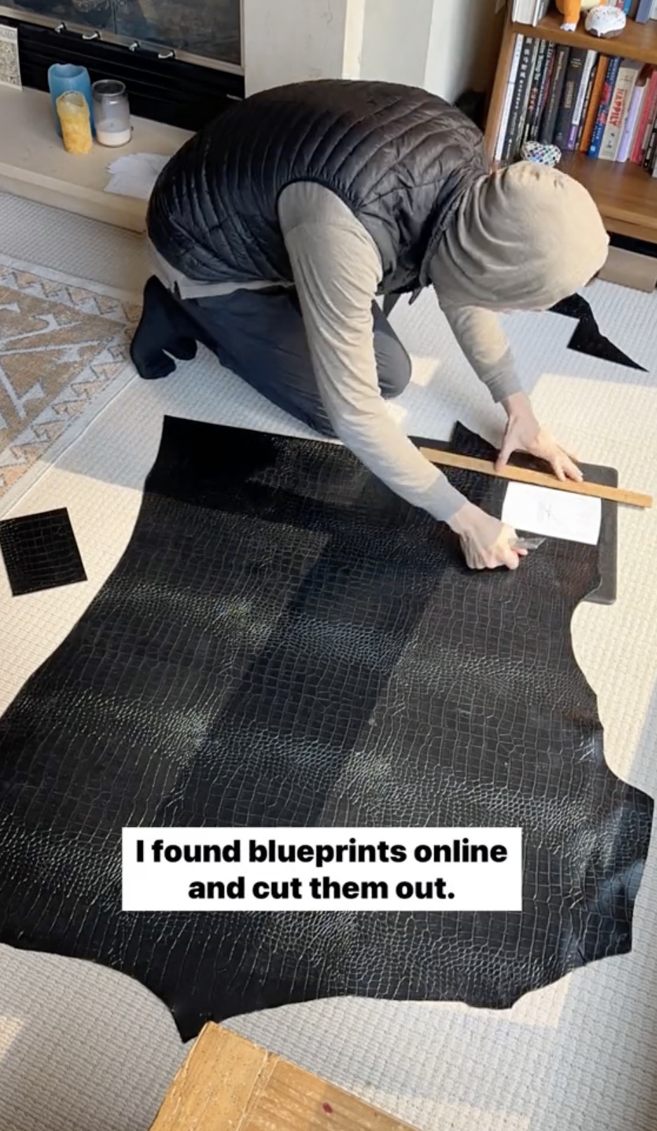 小哥做手工给女朋友送礼物,亚裔小哥自制asmr