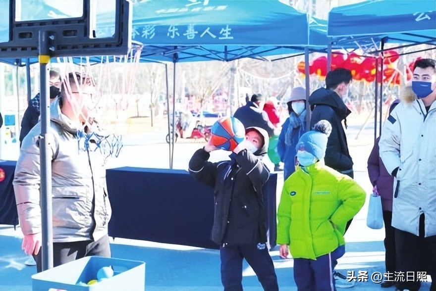 日照时尚体育消费年味大集好热闹