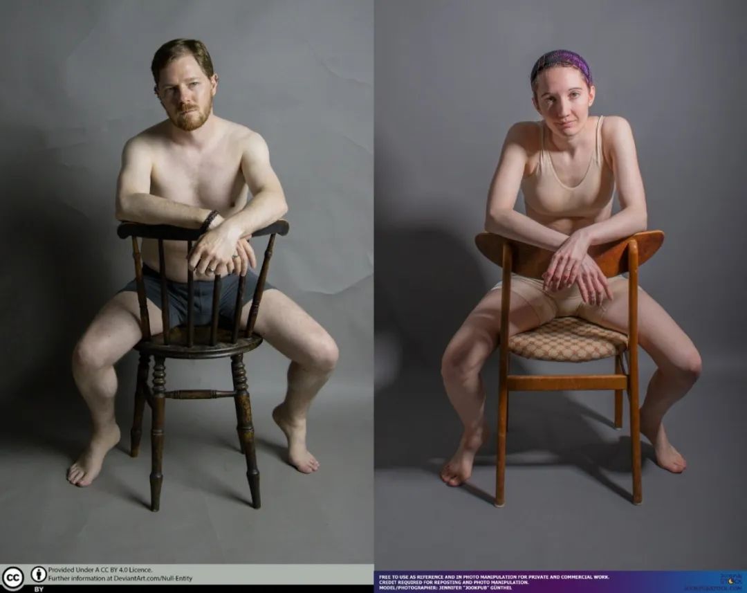 人体坐姿画法速写,速写坐姿人体结构及名称