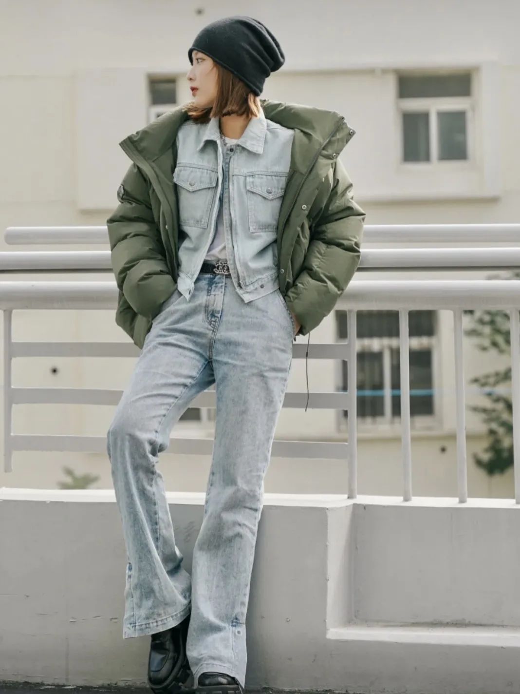 羽绒服怎么穿又好看又简单,羽绒服怎么穿才有高级感