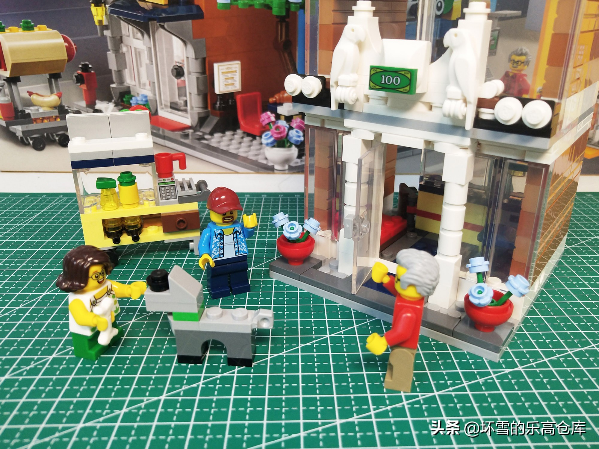 又大又炫酷的城市乐高,乐高创意百变街