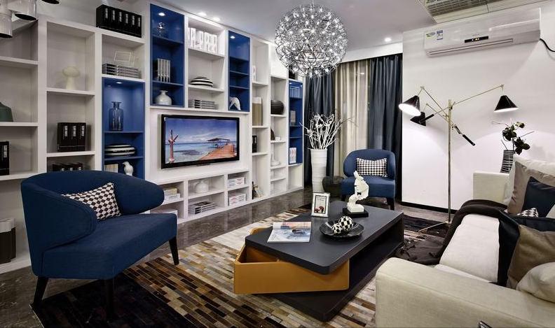 第一眼就很惊艳的电视背景墙,招财电视背景墙