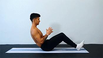 虐腹运动瘦肚子马甲线日本方法,沉浸式虐腹八分钟腹肌马甲线