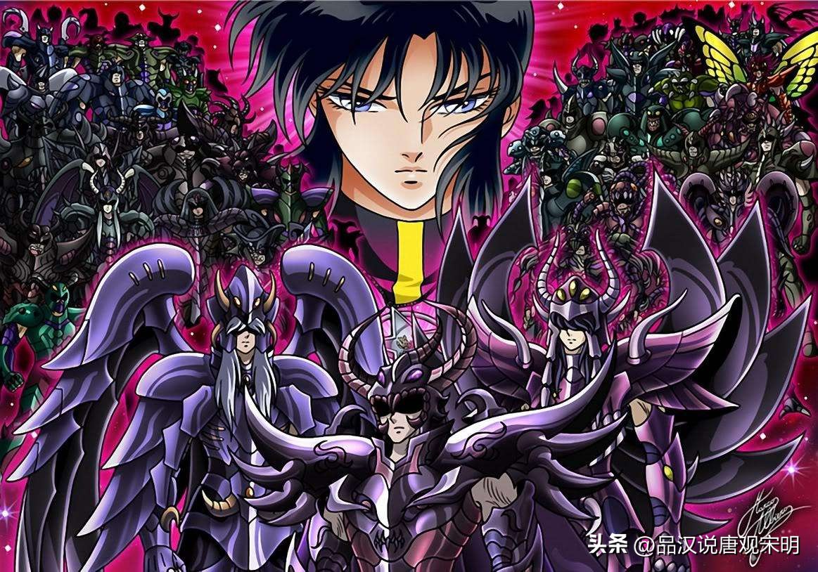 圣斗士强敌排行：2个黄金就能打赢的海斗士与不可战胜的刻斗士