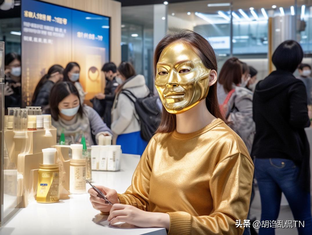 黄金面膜提升紧致去皱,黄金面膜逆时光