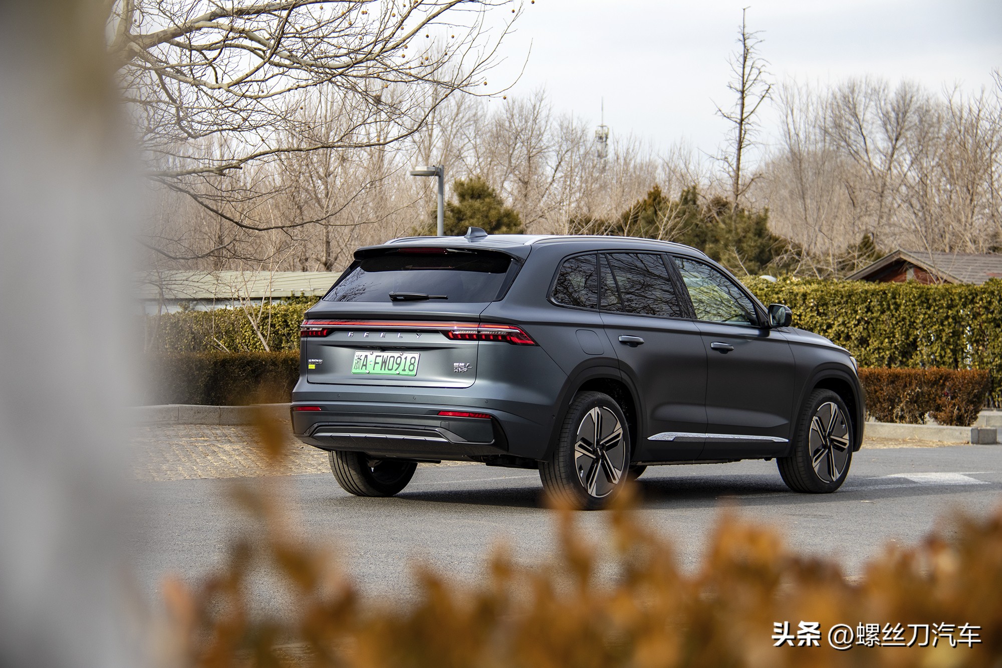 吉利星越雷神hi-p四驱测试,吉利星越lhip雷神增程电动suv