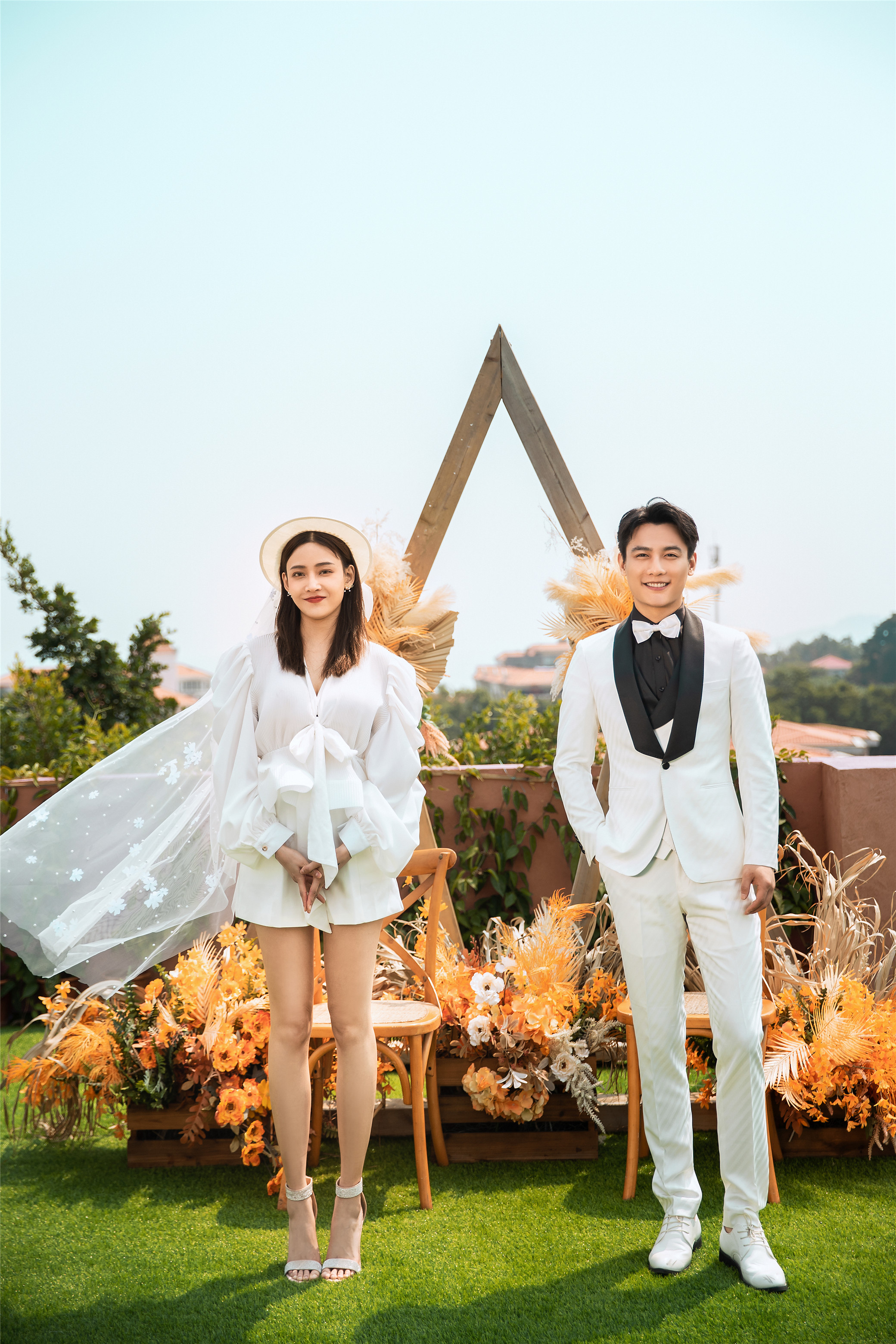 春天氛围感满满,厦门推荐的婚纱摄影