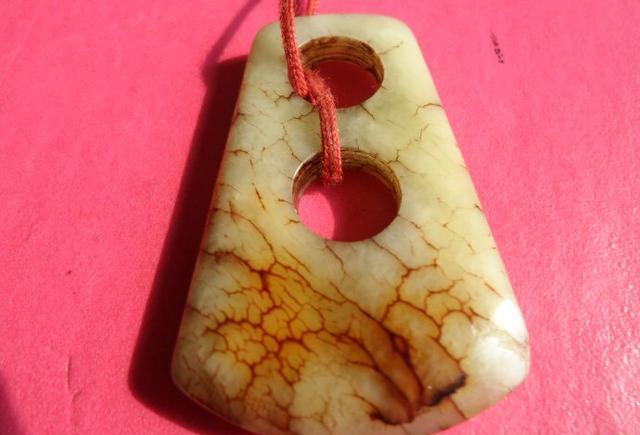 古玉结晶冰花,冰裂满纹古玉