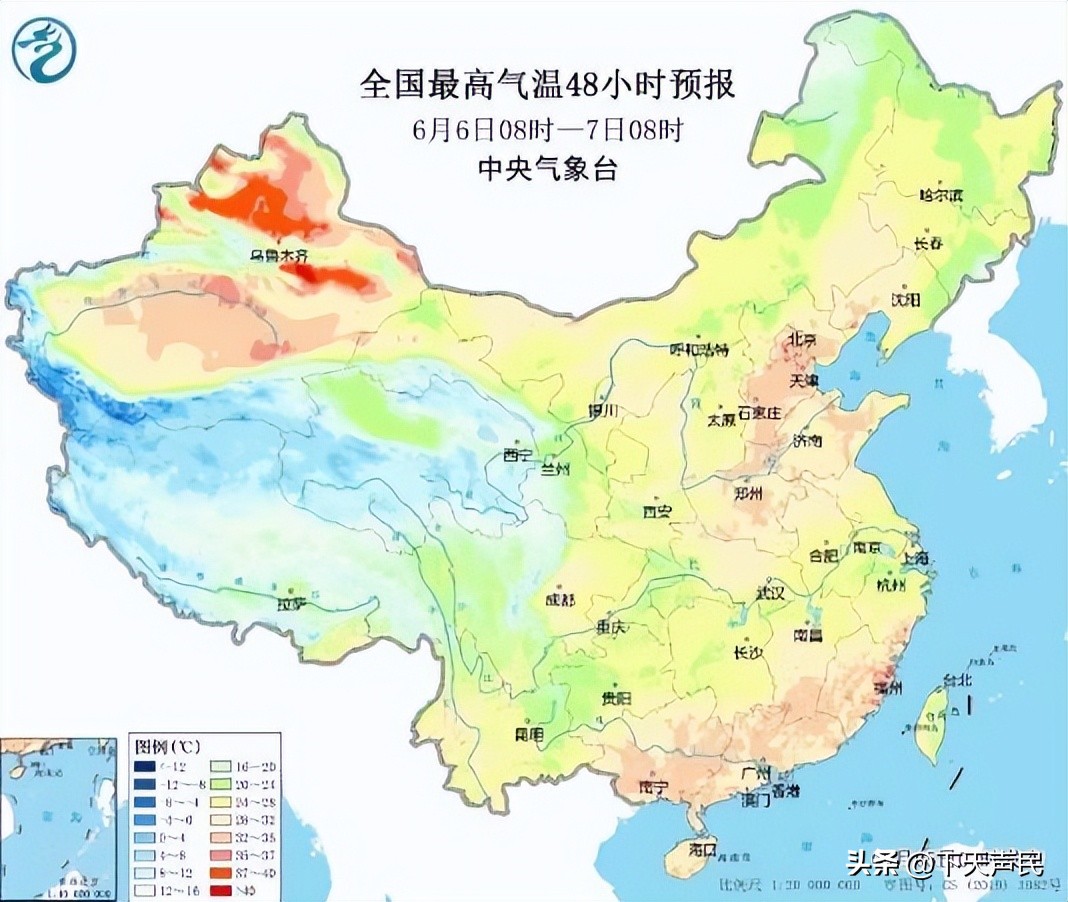 体感有不同!本周*疆新**联袂华北高温在线!南方闷热为主!关外享清凉