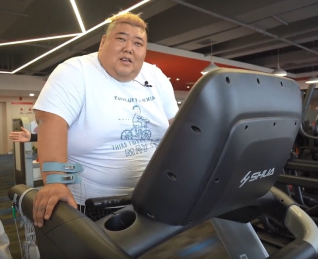 胖猴子运动减肥,600斤胖猴哥开始减肥