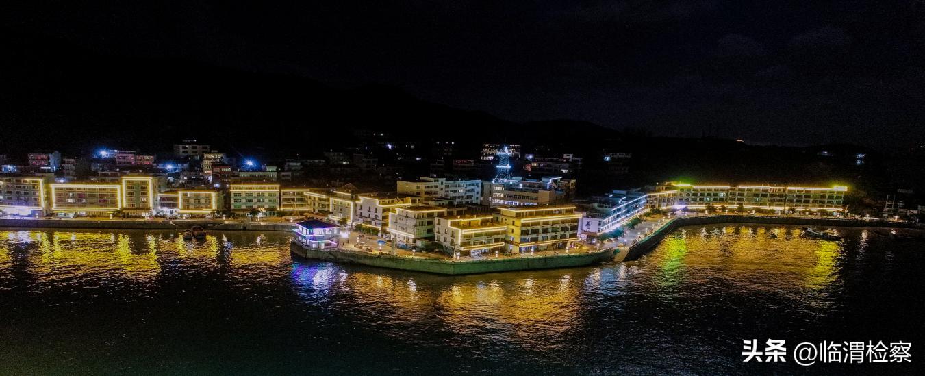 浙江温州洞头七彩小渔村,洞头县海岛渔村
