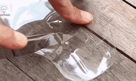 创意折叠花盆灯,洗洁精瓶做花盆小花瓶