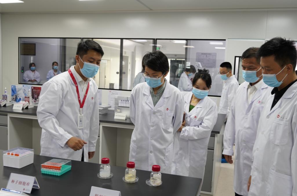 市政协副主席、民建市委会主委李舜带队调研源品生物！